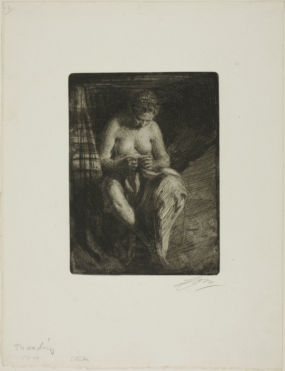 Korjaus tekijältä Anders Leonard Zorn