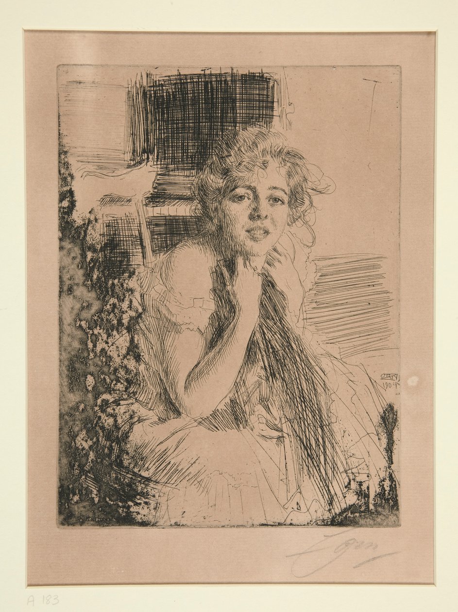 Neiti. Emma Rasmussen tekijältä Anders Leonard Zorn