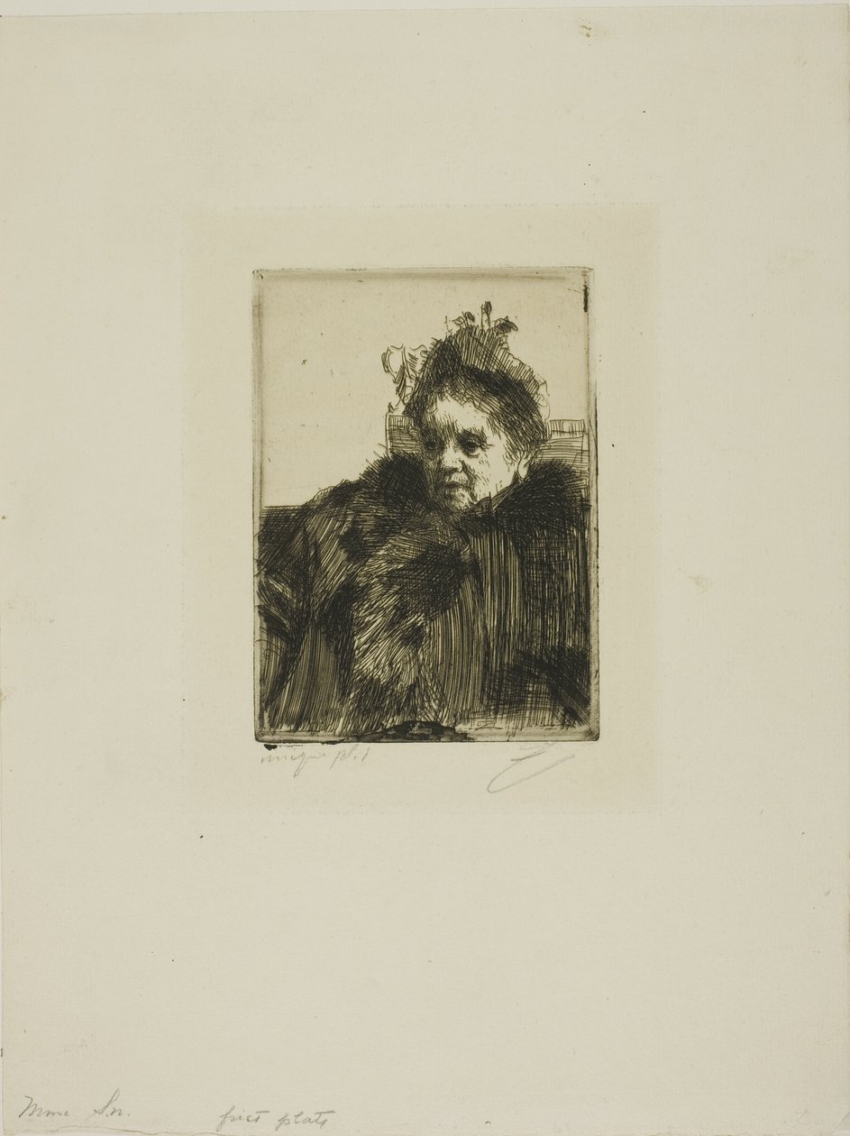 rouva Simon I tekijältä Anders Leonard Zorn