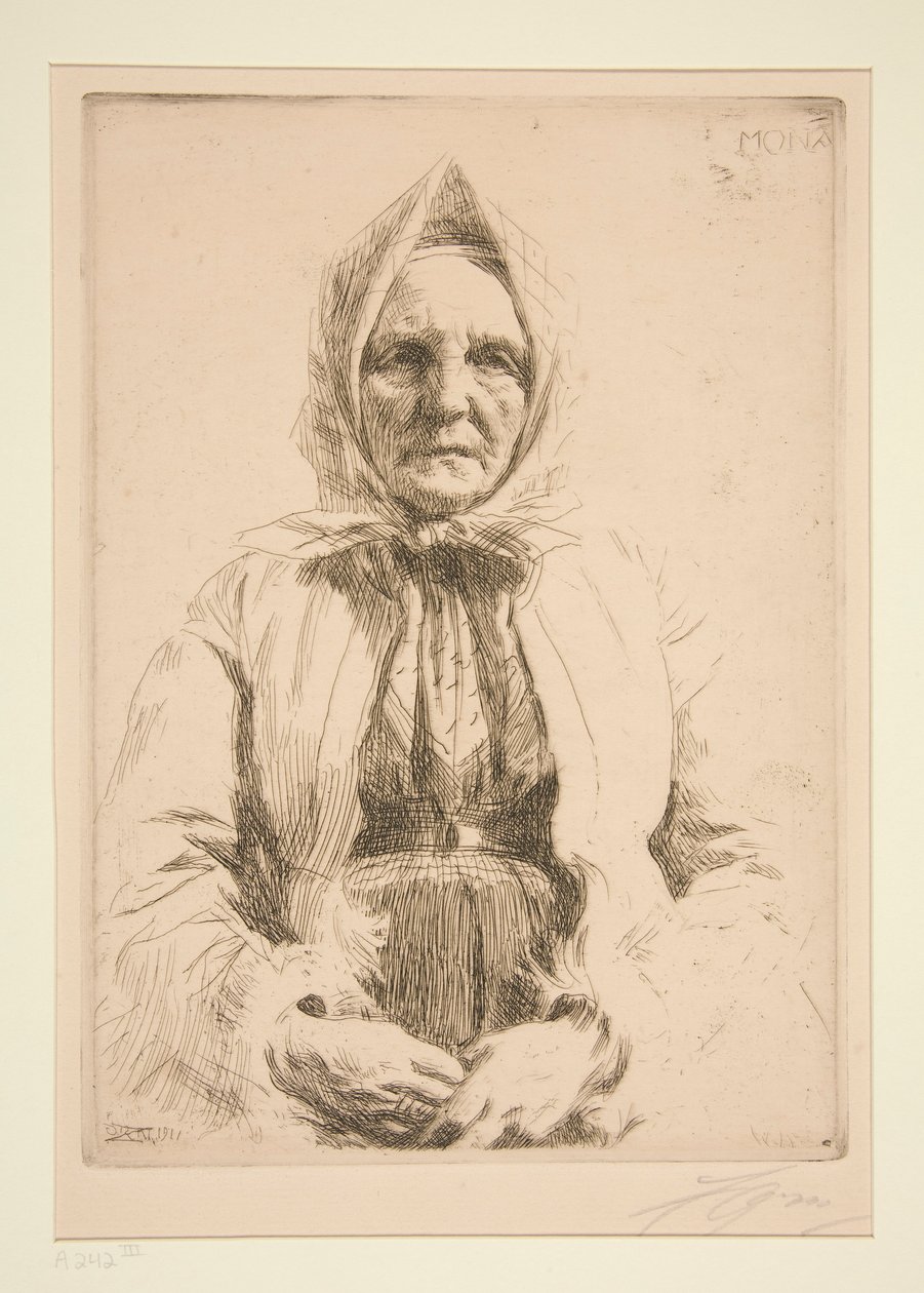 Mona tekijältä Anders Leonard Zorn
