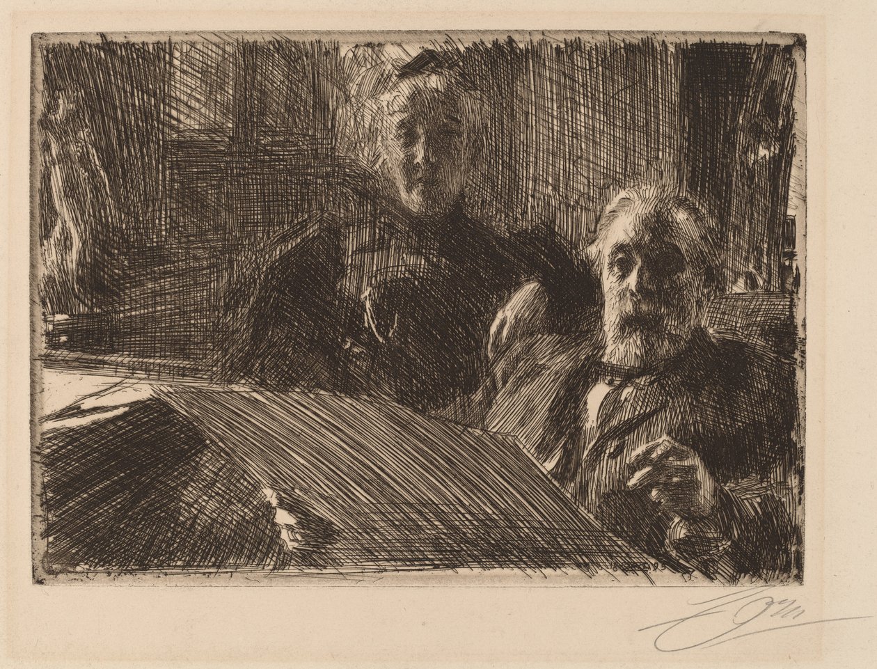 Herra ja rouva Furstenburg tekijältä Anders Leonard Zorn