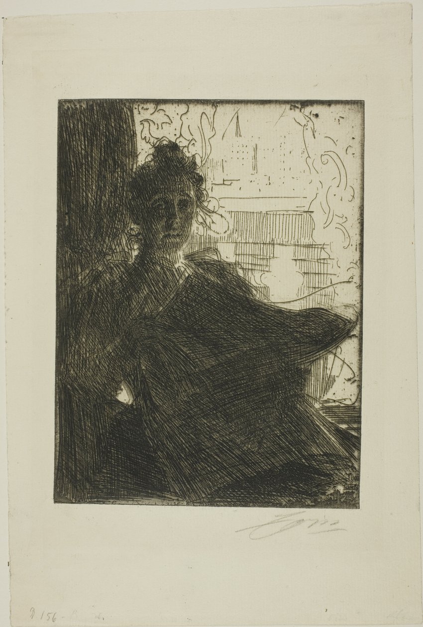Rouva Emma Zorn tekijältä Anders Leonard Zorn