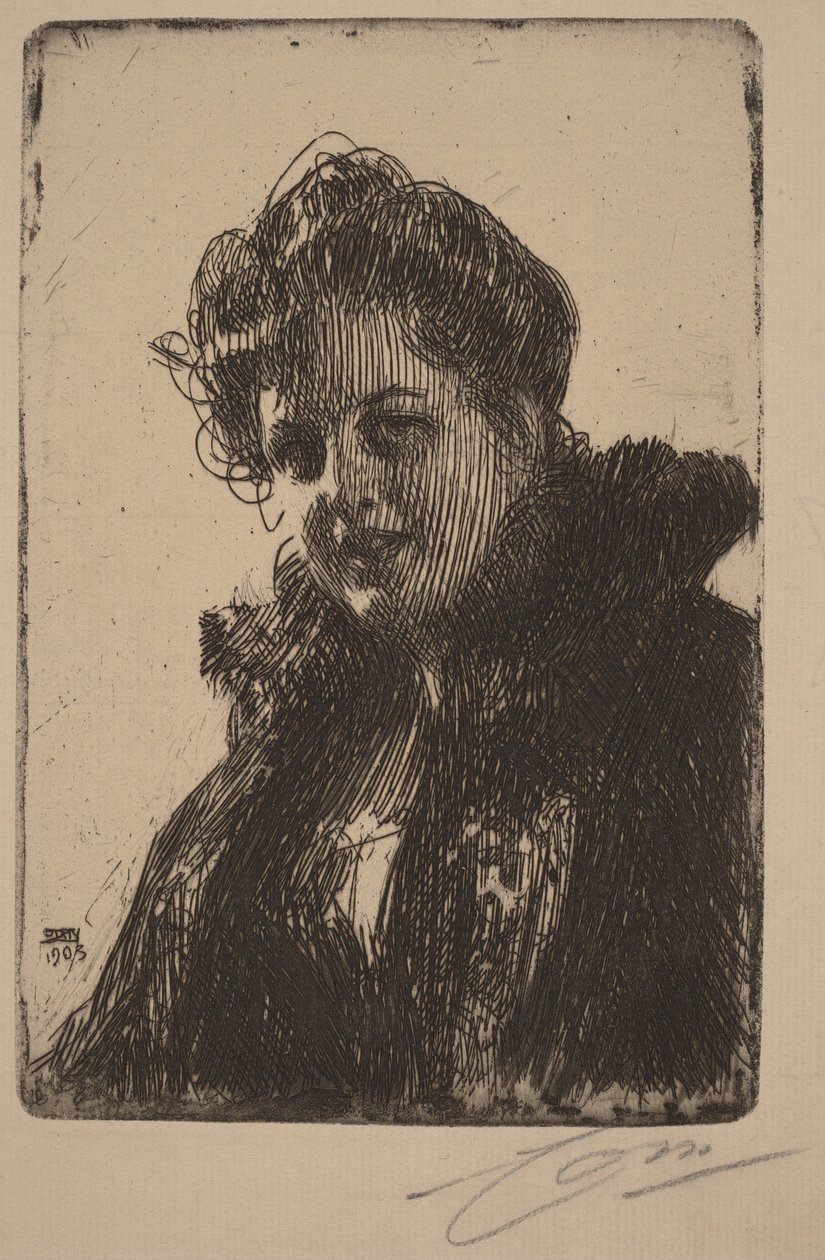 Rouva Granberg tekijältä Anders Zorn