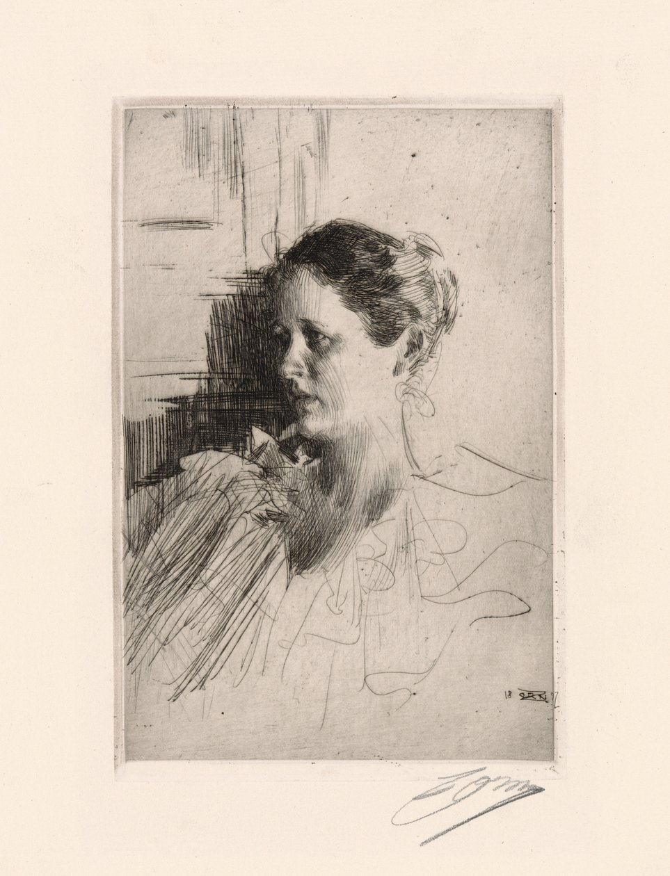 Rouva Nagel tekijältä Anders Leonard Zorn