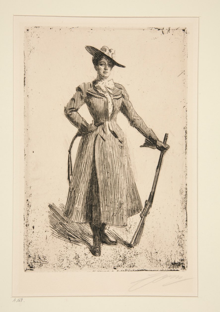 Rouva Thompson Seton tekijältä Anders Leonard Zorn