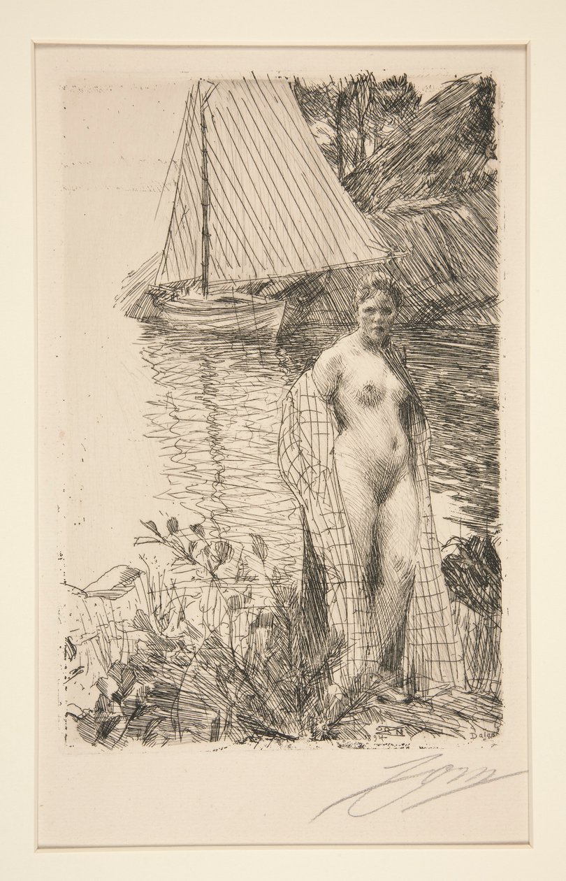 Minun mallini ja veneeni tekijältä Anders Leonard Zorn