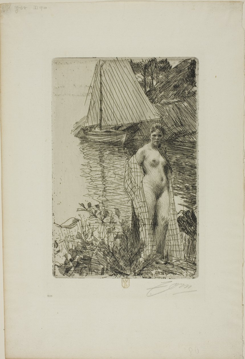 Minun mallini ja veneeni tekijältä Anders Leonard Zorn