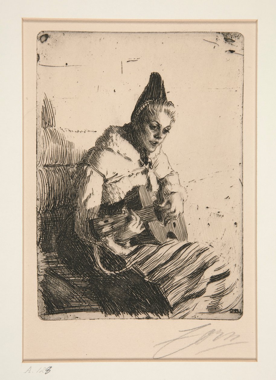 Vanha balladi II tekijältä Anders Leonard Zorn