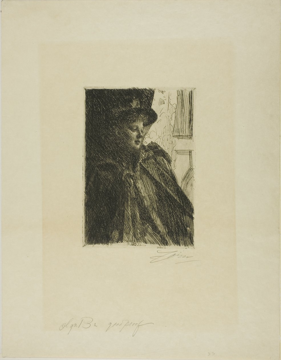 Olga Bratt tekijältä Anders Leonard Zorn