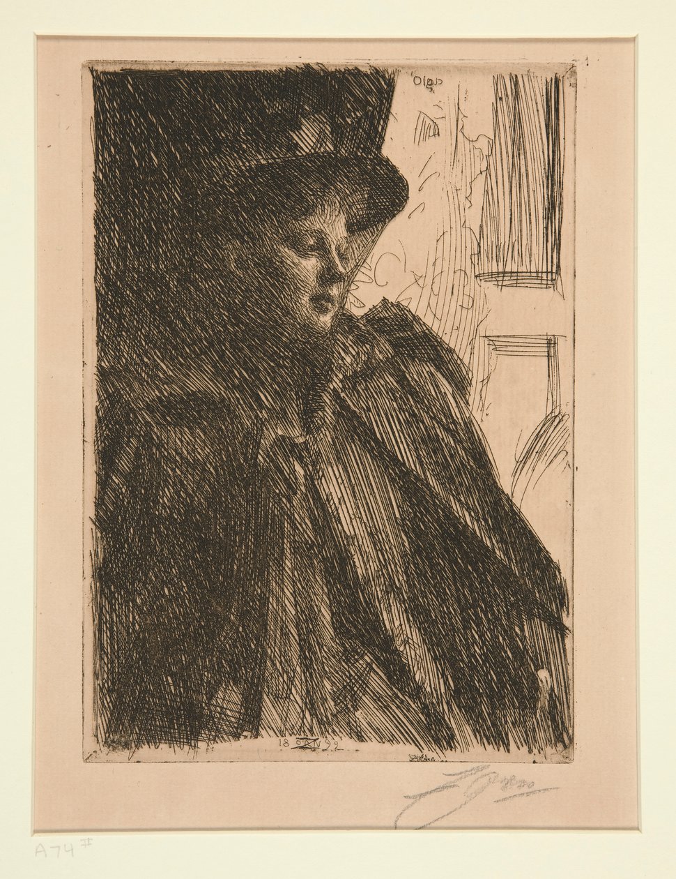 Olga Bratt tekijältä Anders Leonard Zorn