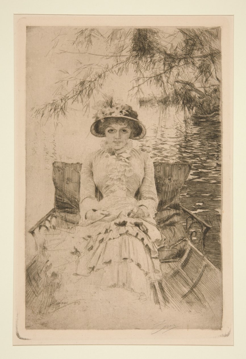 Thamesilla tekijältä Anders Zorn