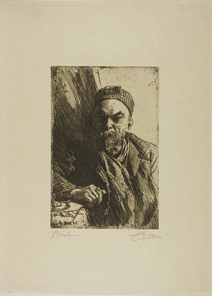 Paul Verlaine II tekijältä Anders Leonard Zorn