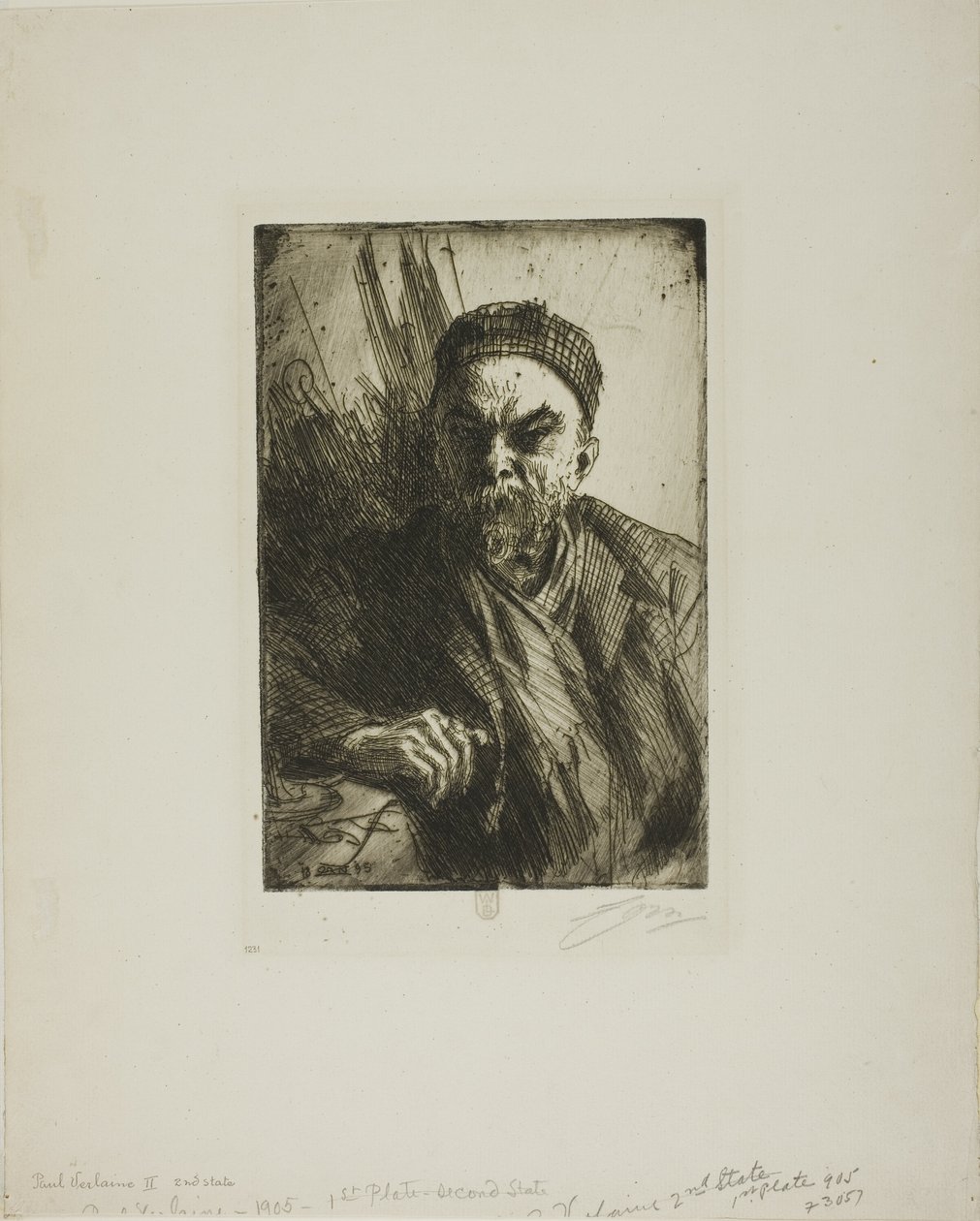Paul Verlaine II tekijältä Anders Leonard Zorn