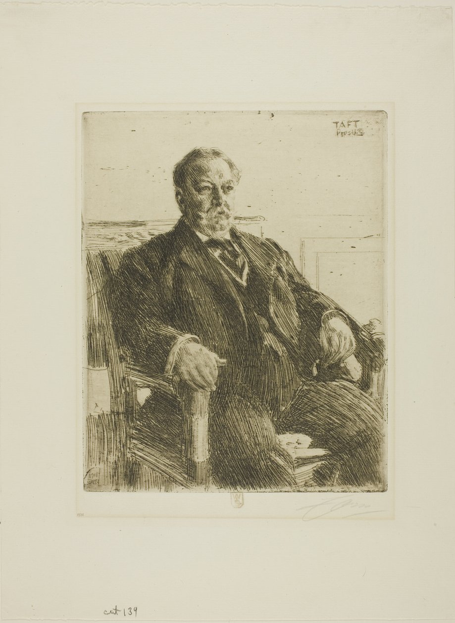 Presidentti William H. Taft tekijältä Anders Leonard Zorn