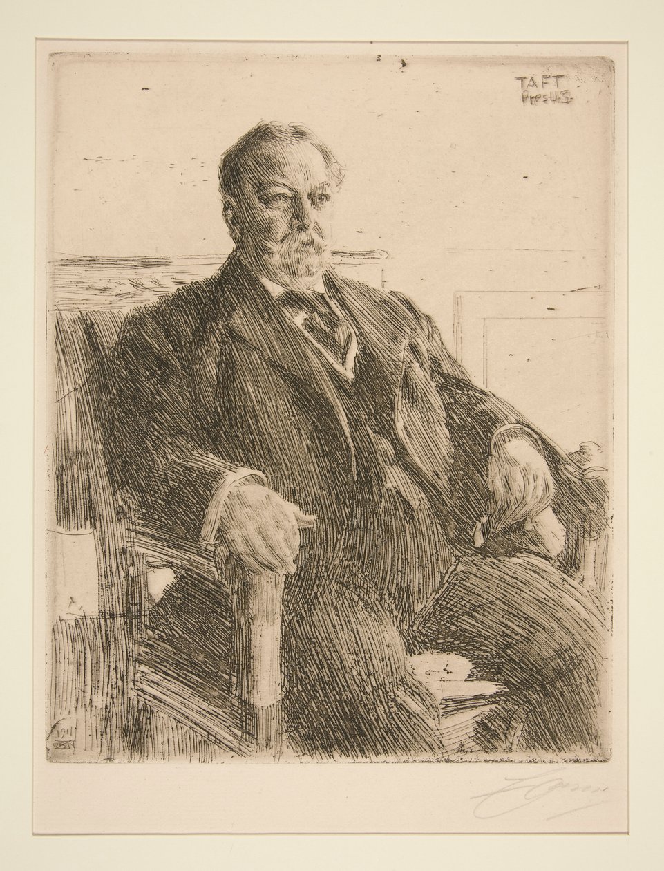 Presidentti William H. Taft tekijältä Anders Leonard Zorn