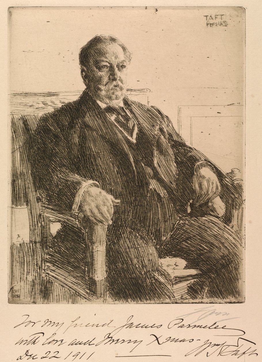 Presidentti William Howard Taft tekijältä Anders Leonard Zorn