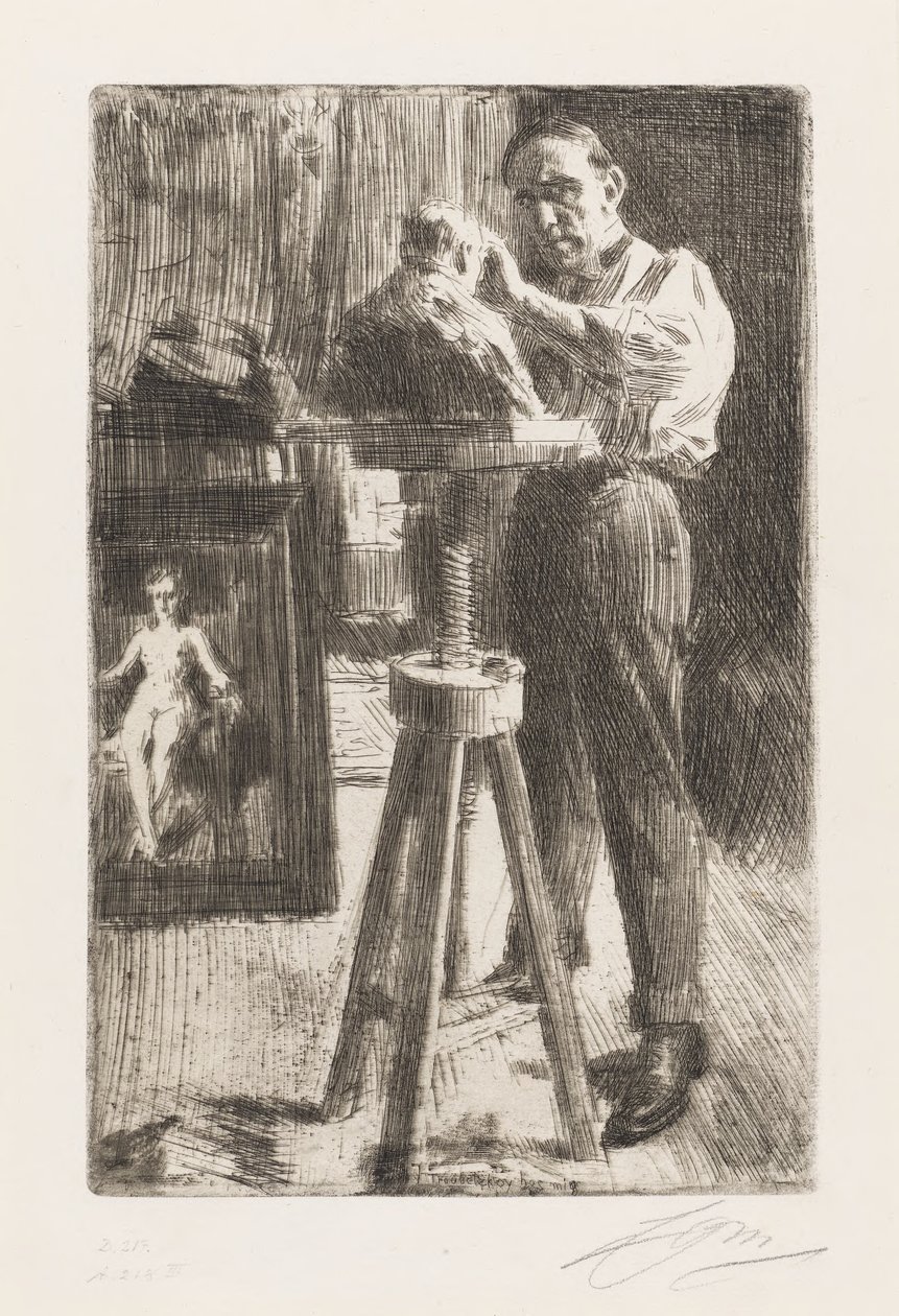 Ruhtinas Paul Troubetzkoy I tekijältä Anders Zorn