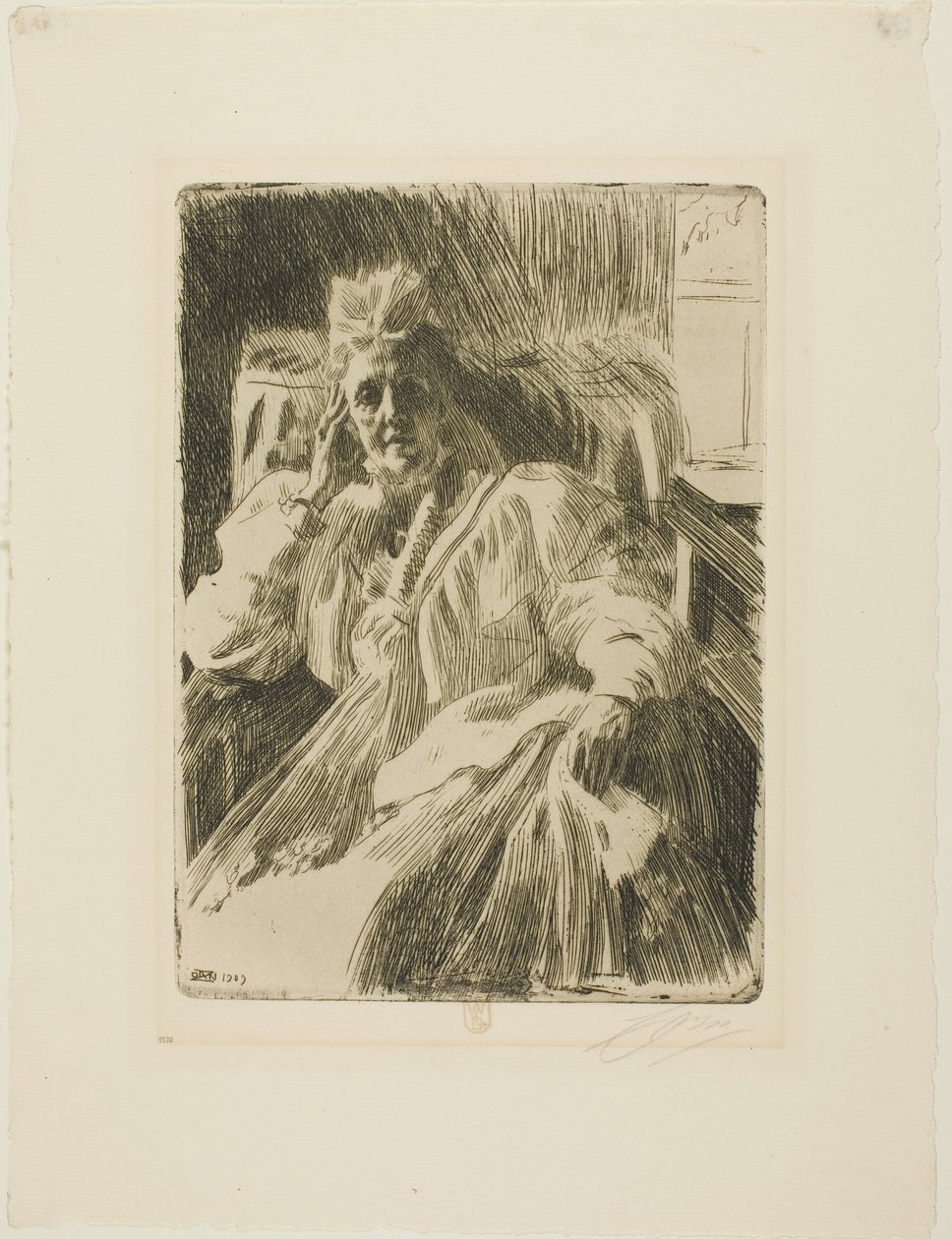Kuningatar Sofia tekijältä Anders Leonard Zorn
