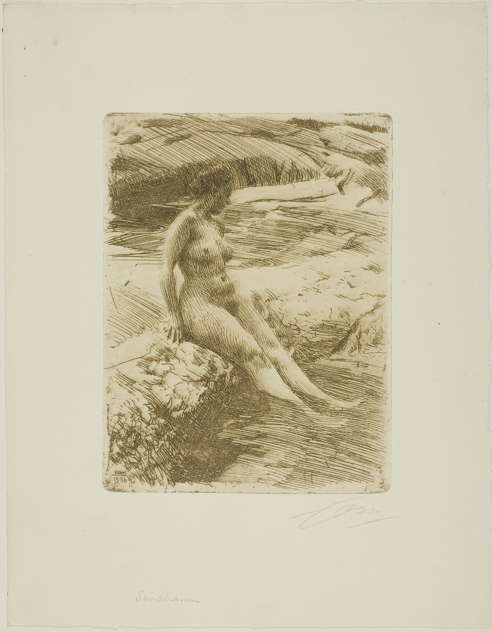 Sand Harbor tekijältä Anders Leonard Zorn