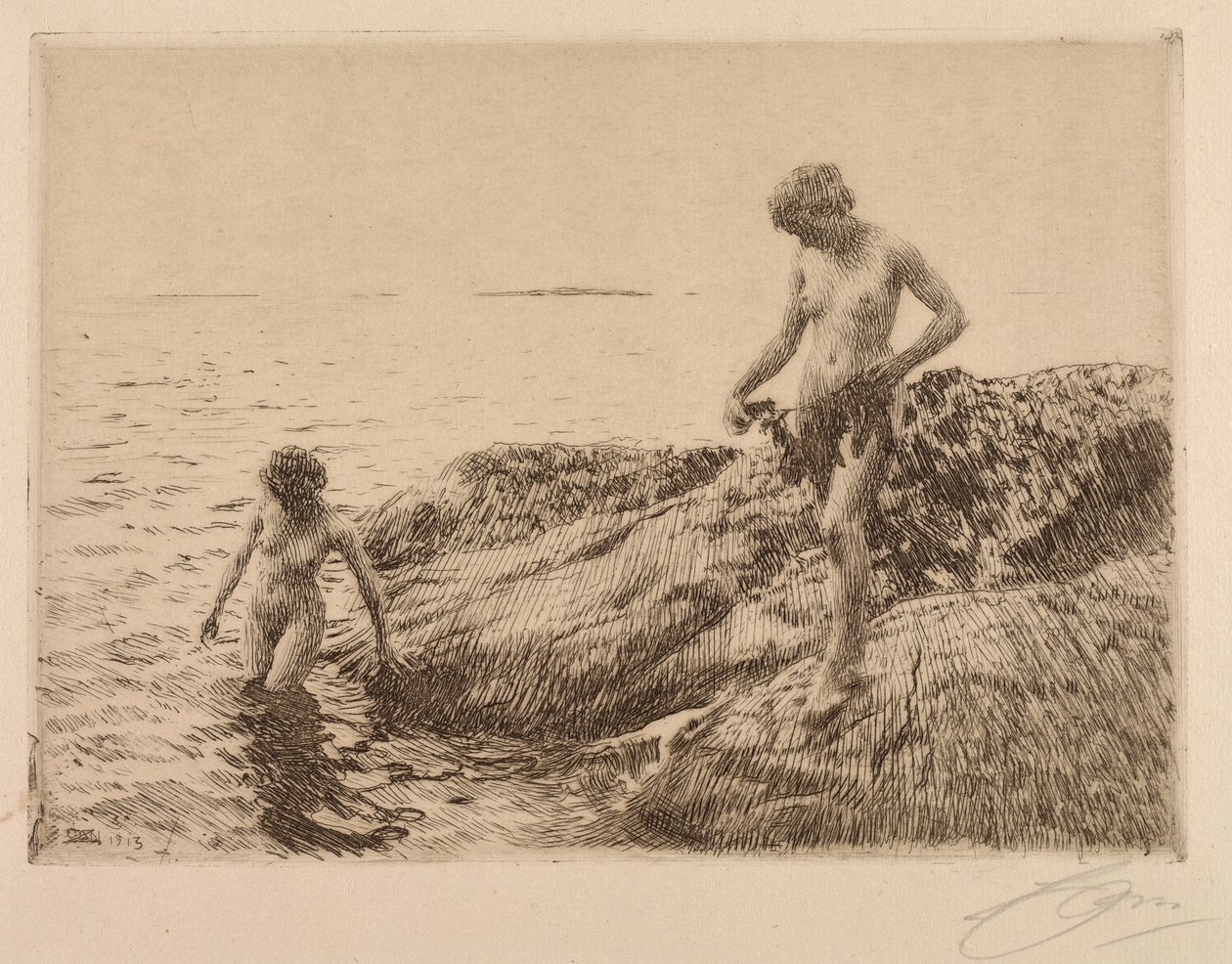 Seaward Skerries tekijältä Anders Leonard Zorn
