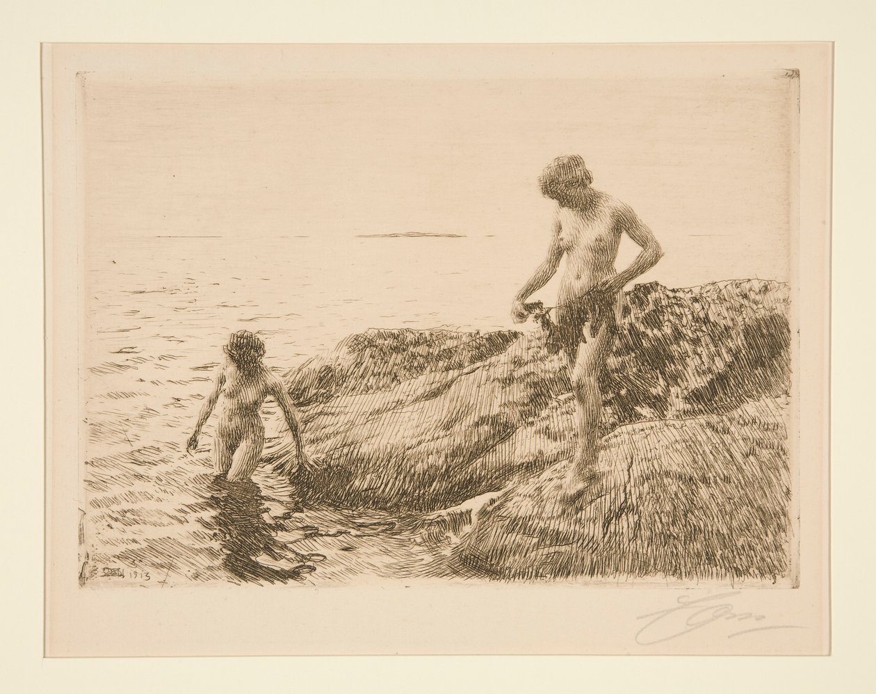Seaward Skerries tekijältä Anders Leonard Zorn