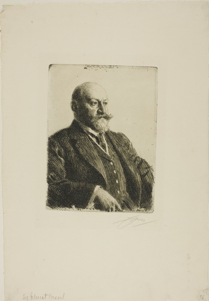 Sir Ernest Cassel tekijältä Anders Leonard Zorn