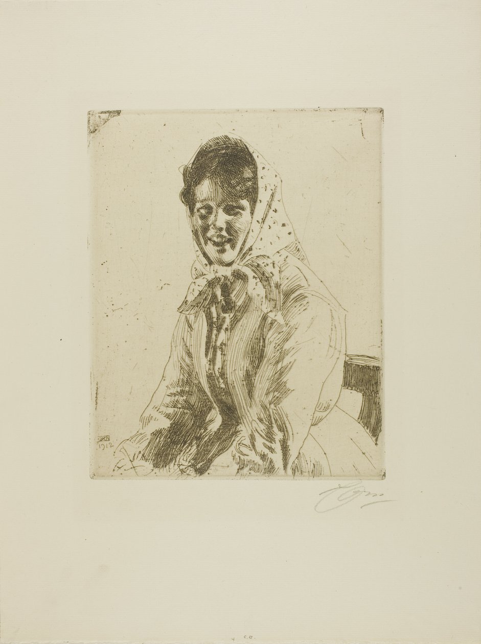 Skeri tyttö tekijältä Anders Leonard Zorn