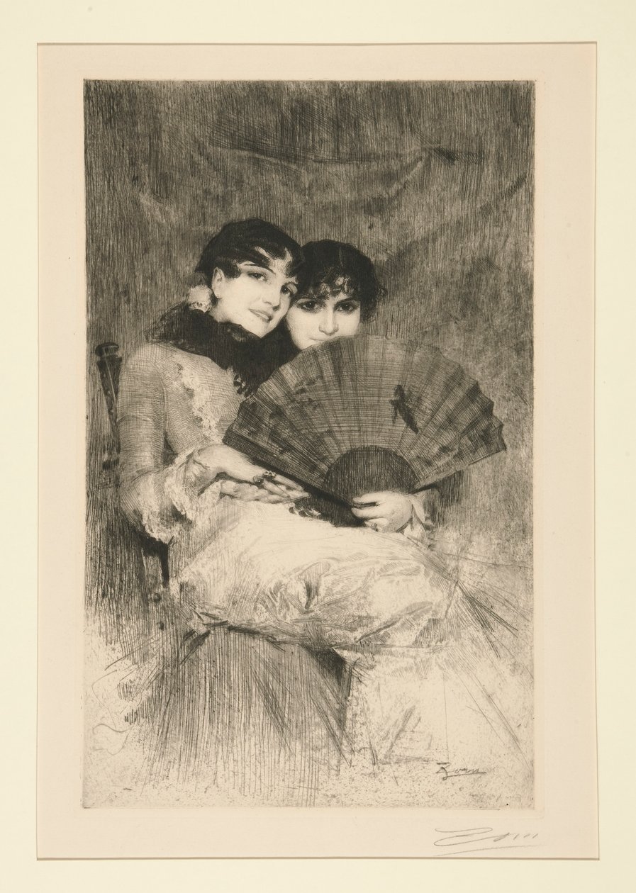 Espanjalaiset sisaret tekijältä Anders Leonard Zorn