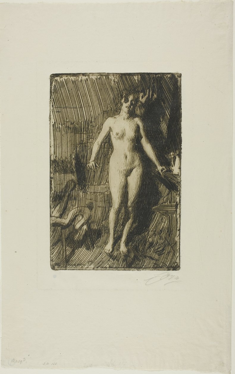 Seisova malli tekijältä Anders Leonard Zorn