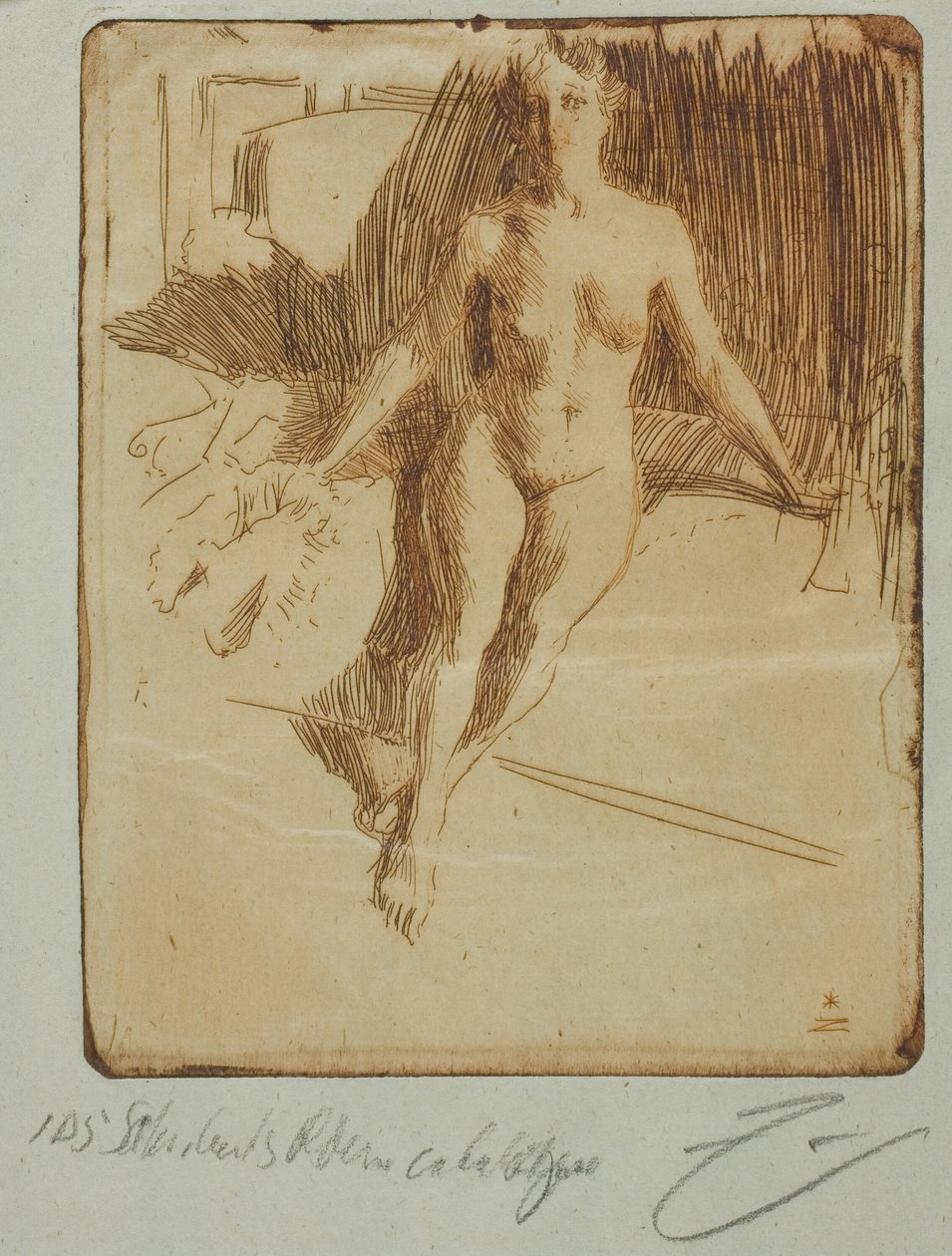 Tutkimus mallilta tekijältä Anders Leonard Zorn