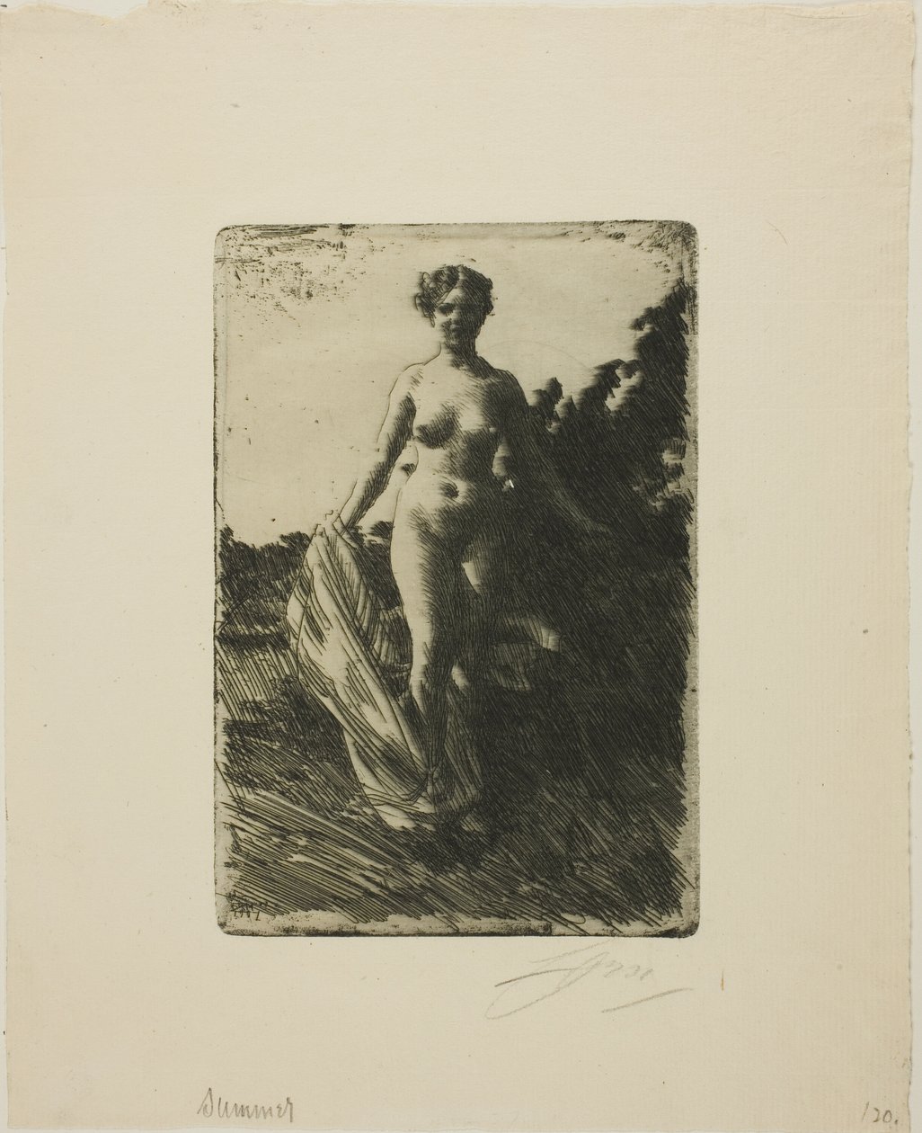 Kesä tekijältä Anders Leonard Zorn