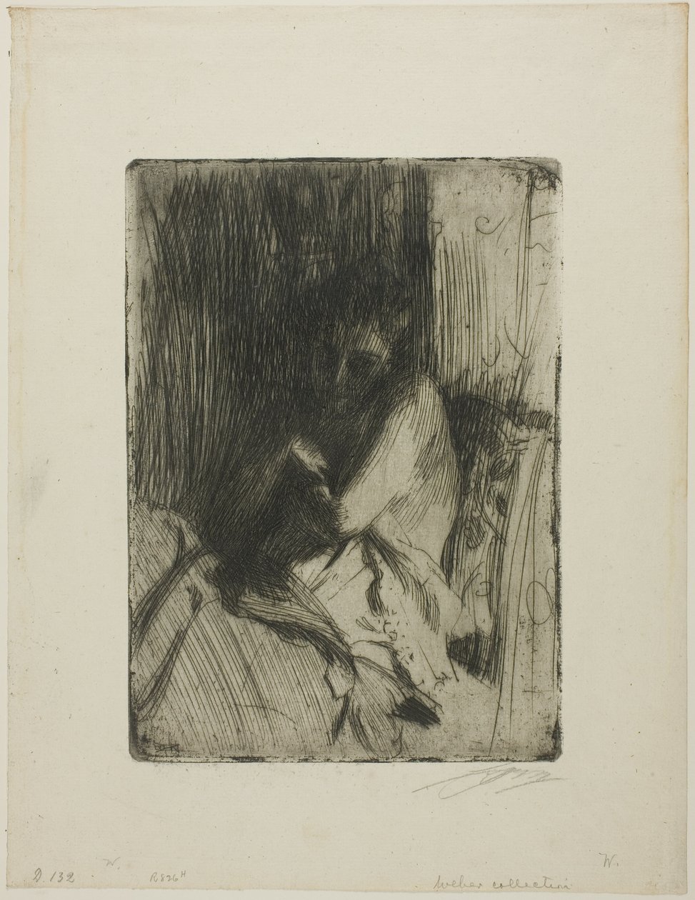 Yllättynyt tekijältä Anders Leonard Zorn