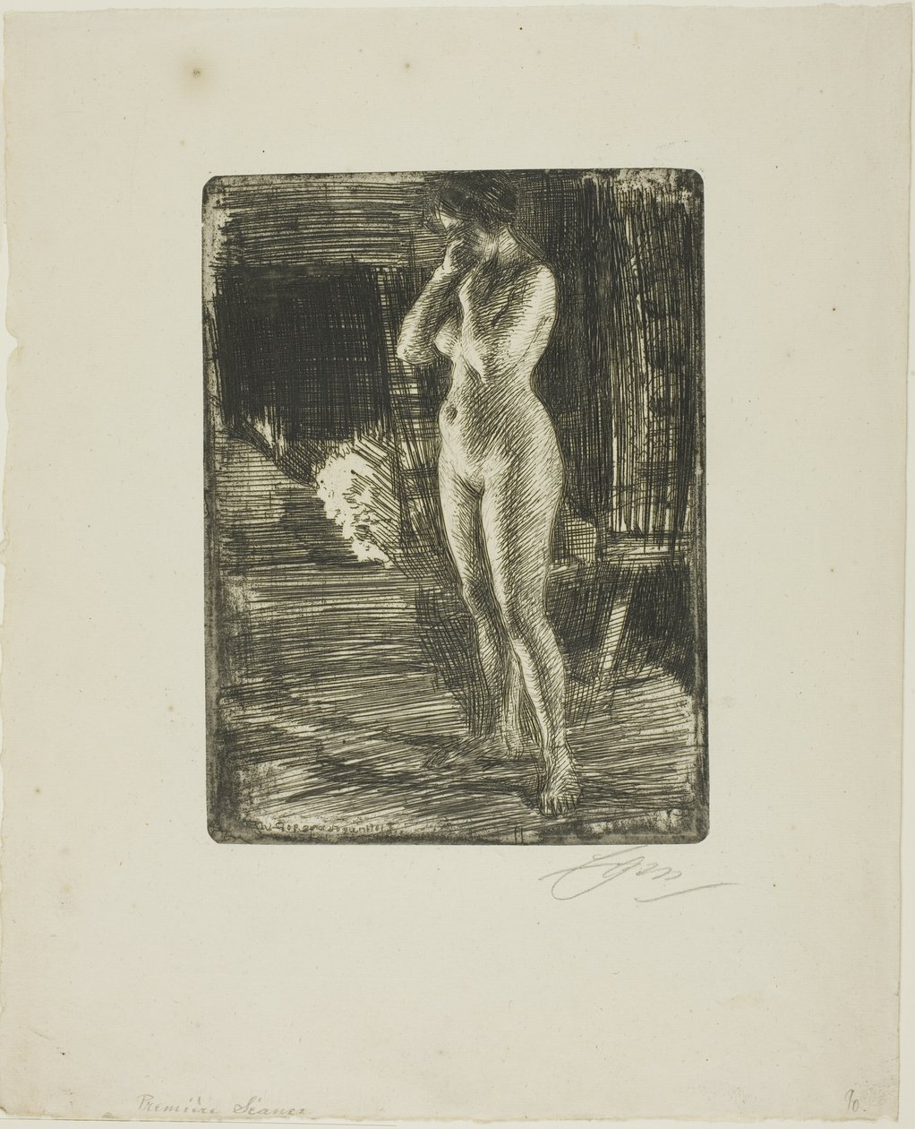 Ensimmäinen asento tekijältä Anders Leonard Zorn
