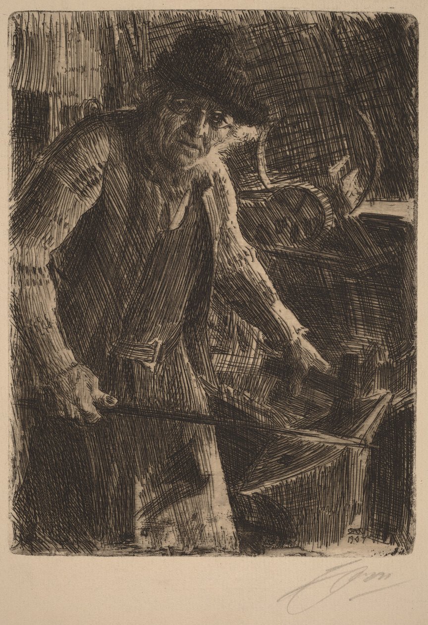 Seppämestari tekijältä Anders Zorn