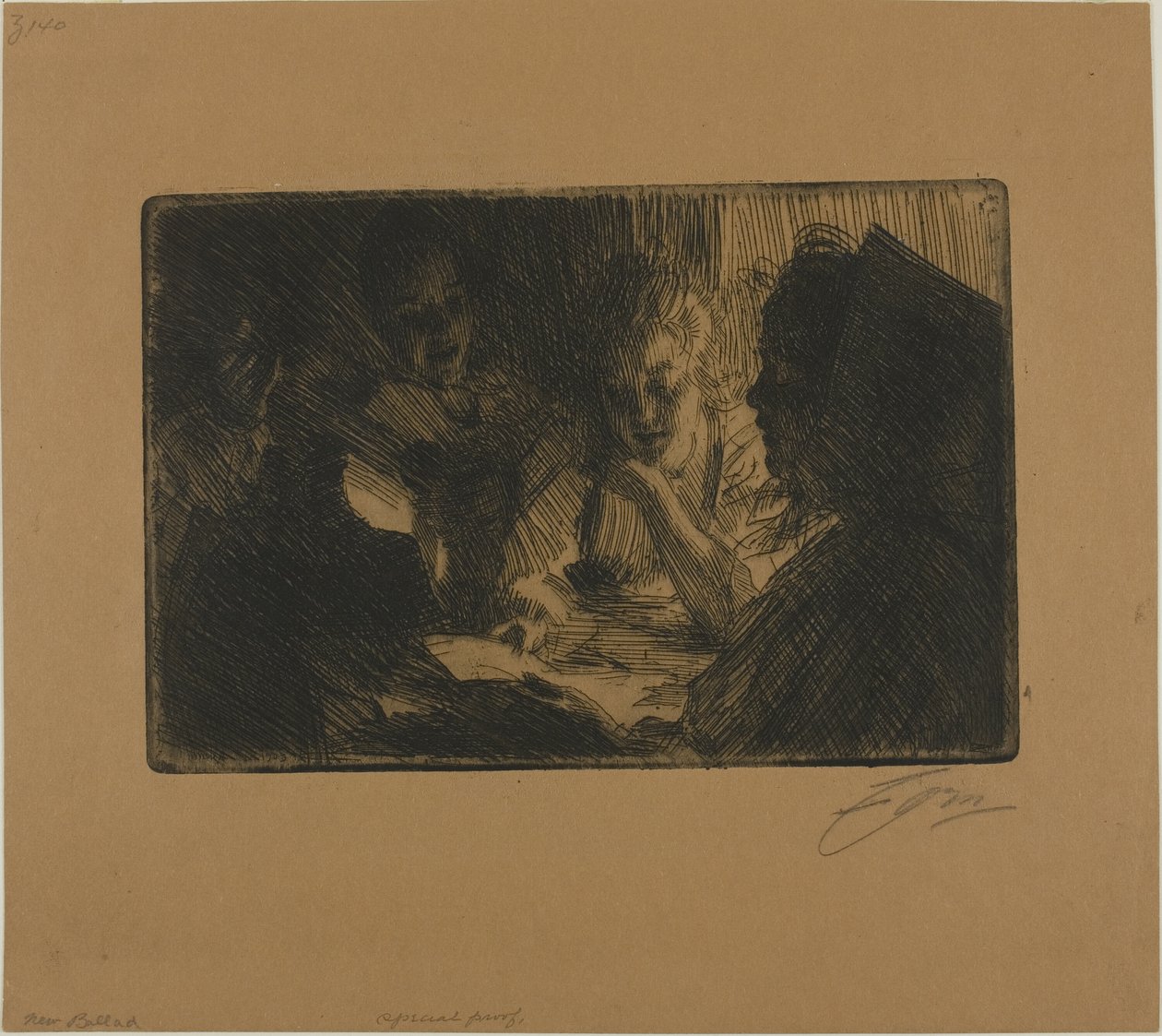 Uusi balladi tekijältä Anders Leonard Zorn
