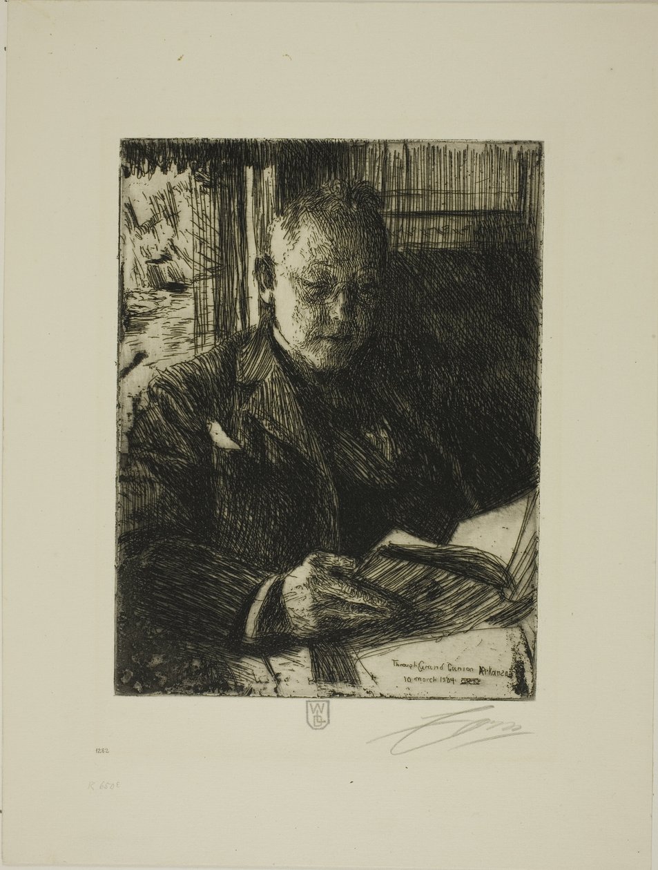 Matkakumppani (Mr. Ch. Deering) tekijältä Anders Leonard Zorn