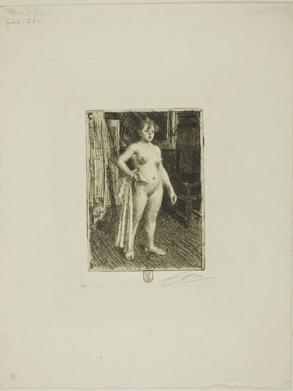 Venus La Villettesta tekijältä Anders Leonard Zorn