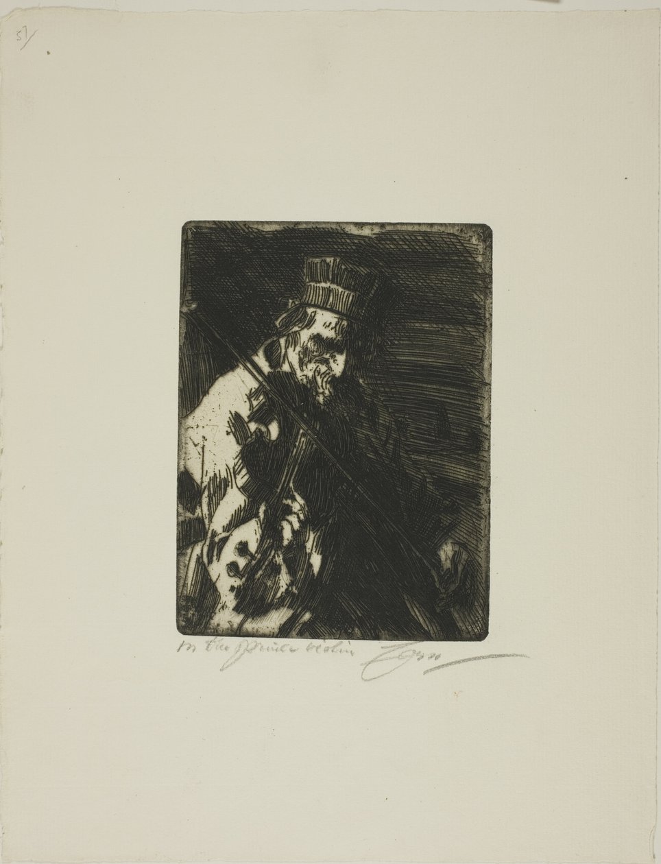 Kyläviulisti tekijältä Anders Leonard Zorn