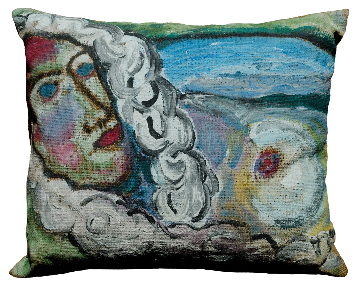 TÖRKEÄÄ MODIGLIANI - SINISET SILMÄT OVELLA 