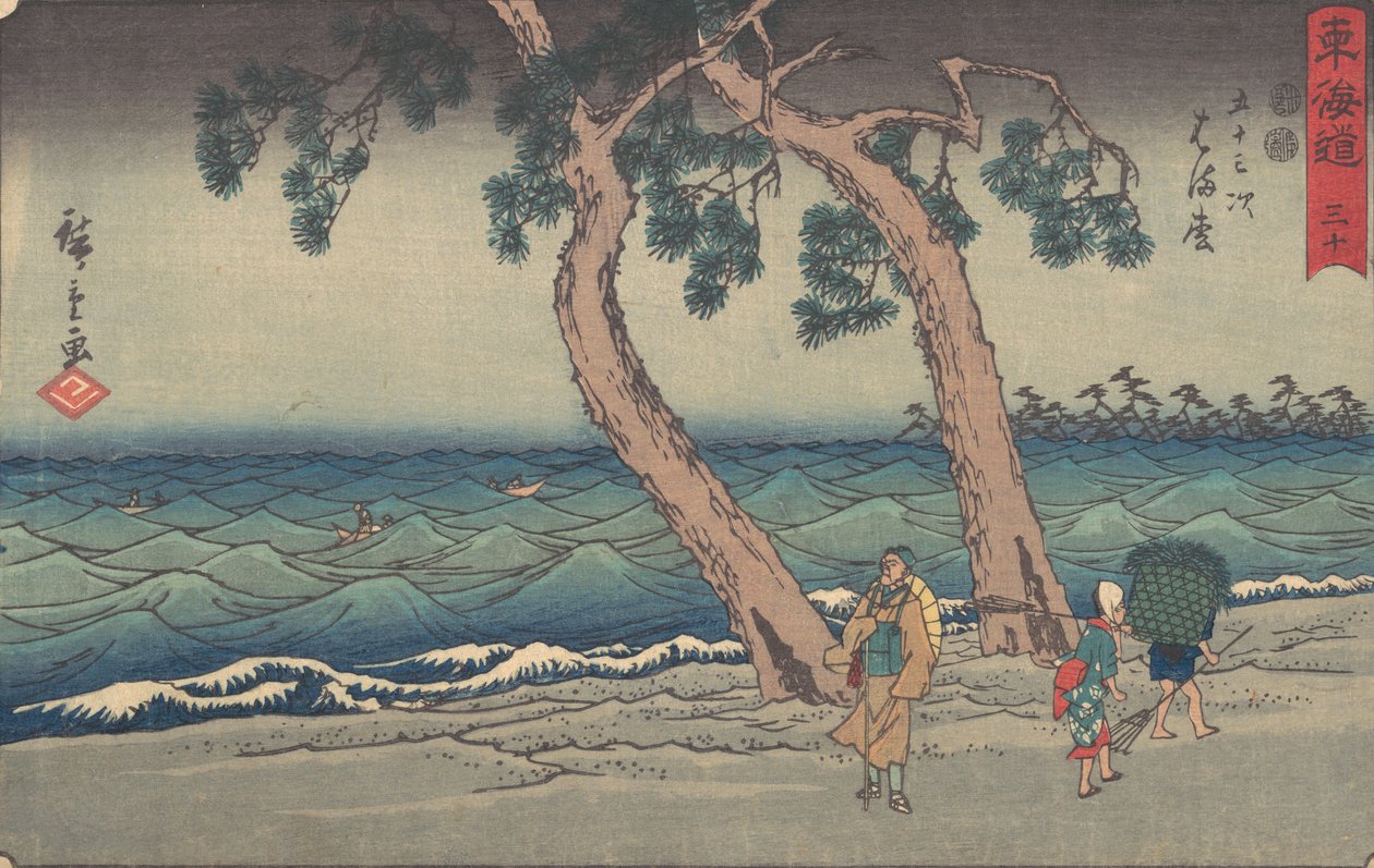 Hamamatsu, 1800-luku. tekijältä Ando Hiroshige