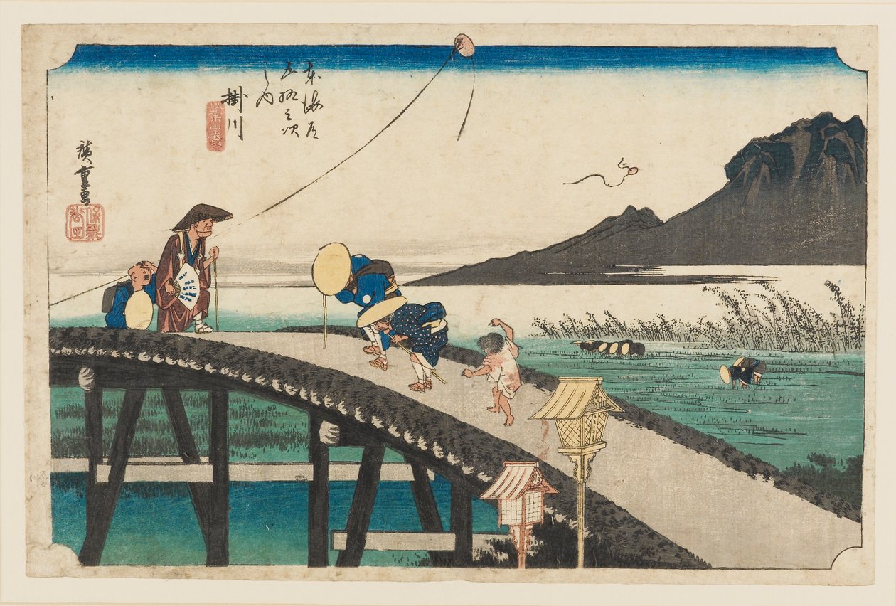 Oh DBock p Hayashi - Kakegawa Akihayama Embo, 1797-1858 tekijältä Ando Hiroshige