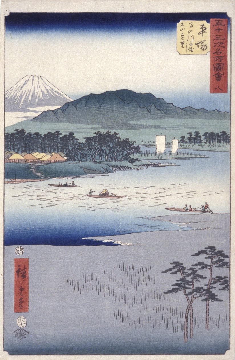 Hirazuna tekijältä Ando or Utagawa Hiroshige