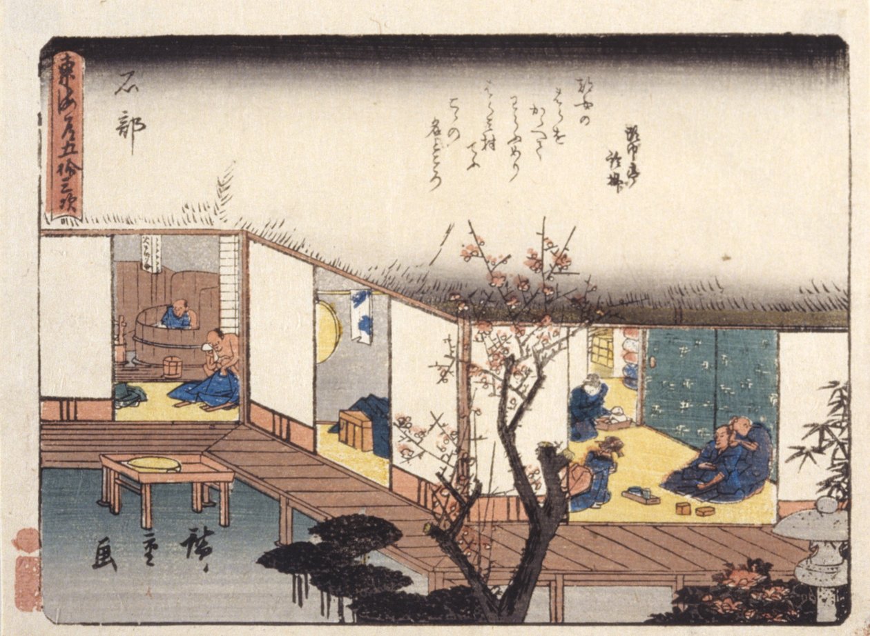 Ishiba tekijältä Ando or Utagawa Hiroshige