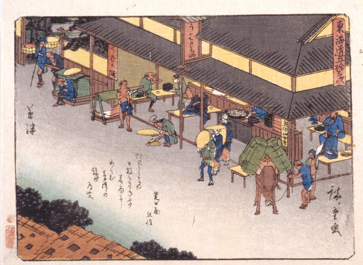 aaveen tappaminen tekijältä Ando or Utagawa Hiroshige
