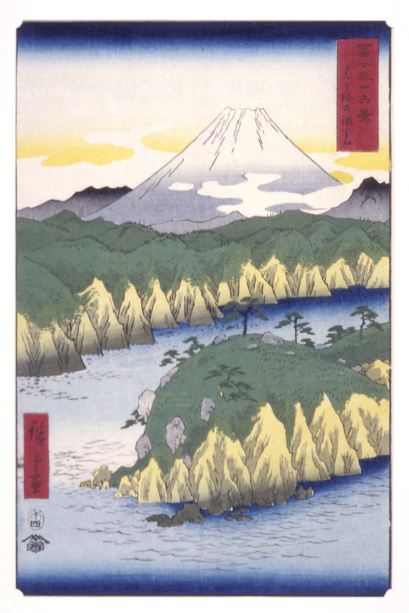 finlandêsfinlandês tekijältä Ando or Utagawa Hiroshige