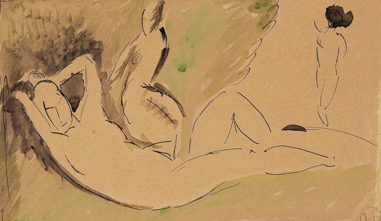 Kylpijät tekijältä Andre Derain