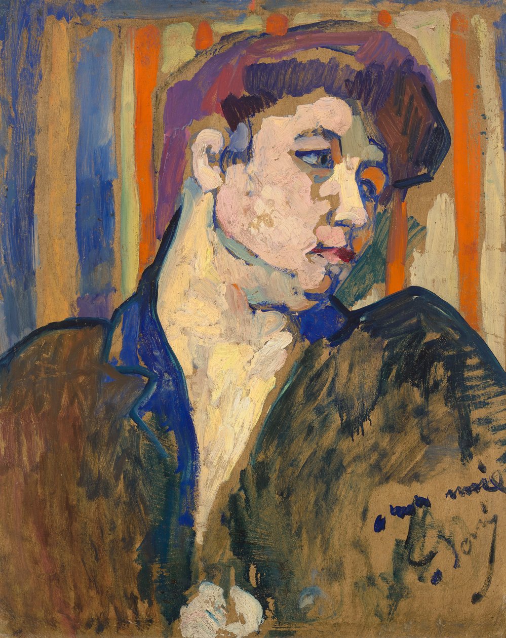 Naisen rintakuva tekijältä Andre Derain