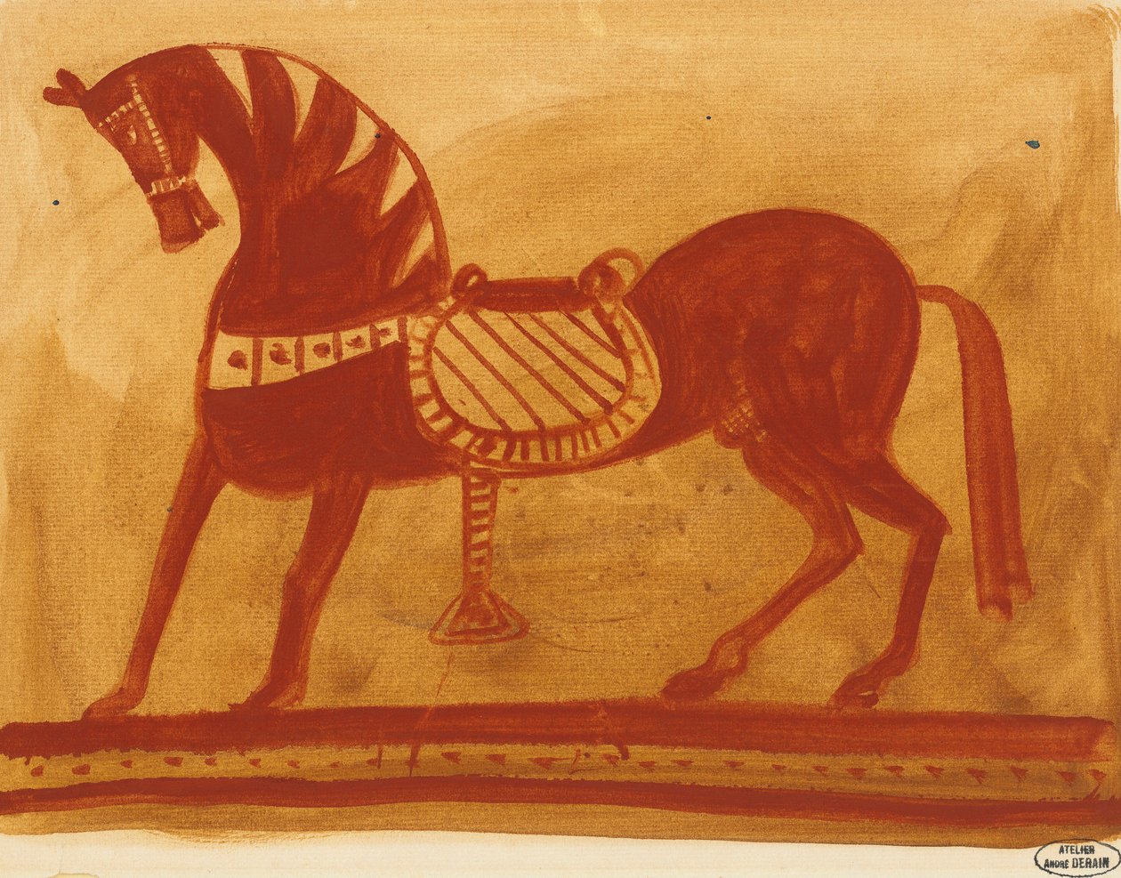 Etruskien hevonen tekijältä Andre Derain