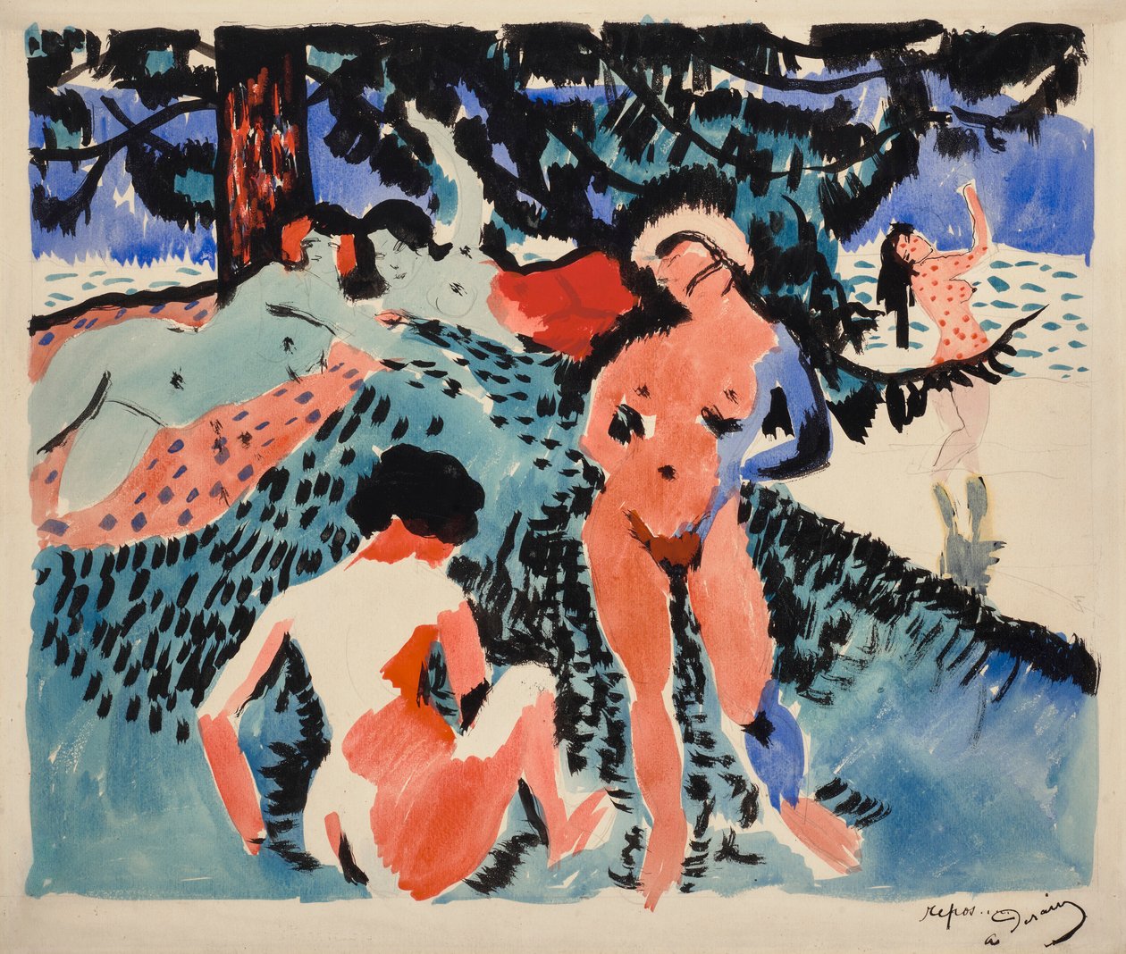 Le Repos tekijältä Andre Derain