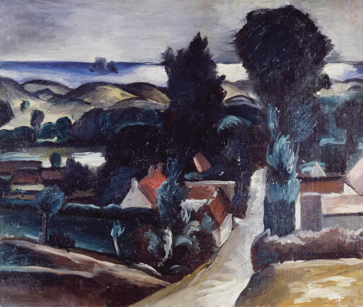 Camiersin maisema (Pas-de-Calais) tekijältä Andre Derain
